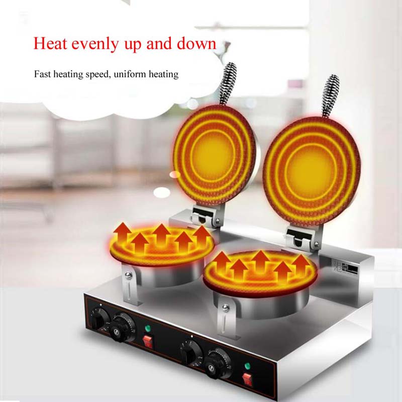 Waffle Cone Maker - Commercial Iron Machine New Condition Baking