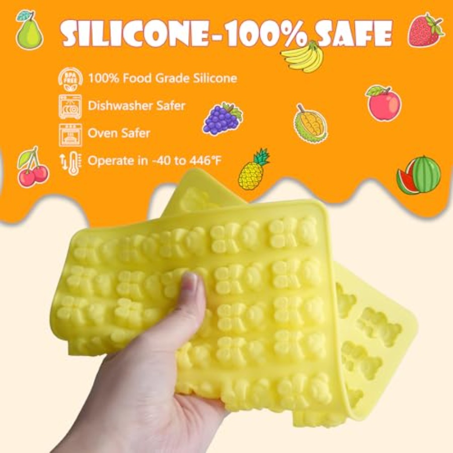 Gummy Bear Molds Silicone 37PC – Donut Mold Silicone Bewertung und Preis