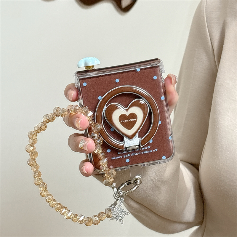 Cute Polka Dot Magnetic Phone  – Taco Stand Holder Bewertung und Preis