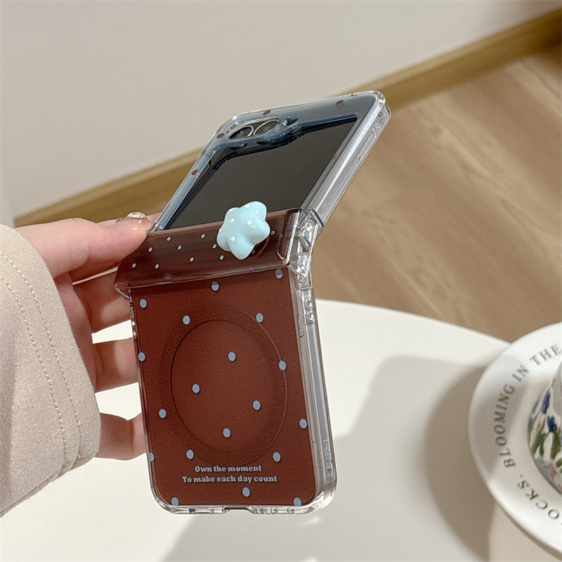 Cute Polka Dot Magnetic Phone  – Taco Stand Holder Bewertung und Preis