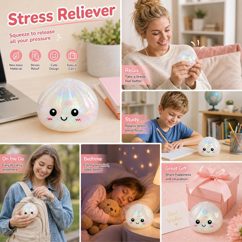 Glitter Bao Bun Squeeze Toy Ka – Bao Steamer Bamboo Bewertung und Preis