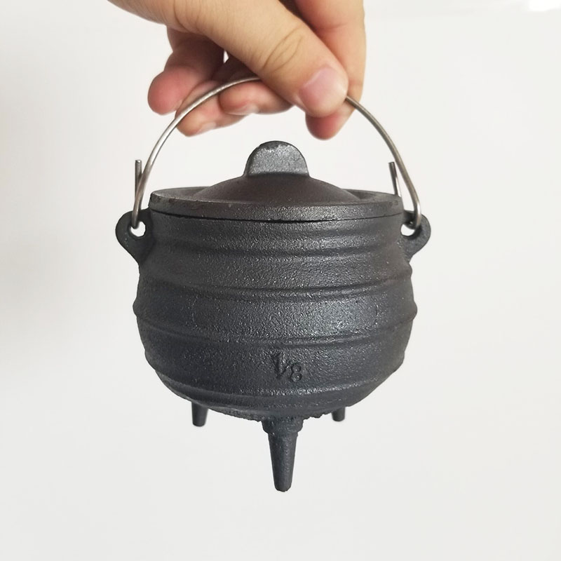 Medium 1/8# Cast Iron Cauldron – Cast Iron Corn Bewertung und Preis