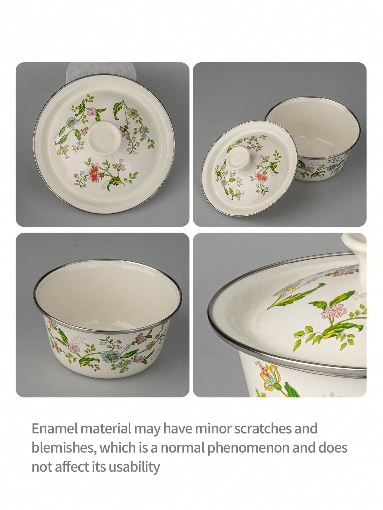 1pc Enamel-patterned rice bowl – Dim Sum Basket Bewertung und Preis