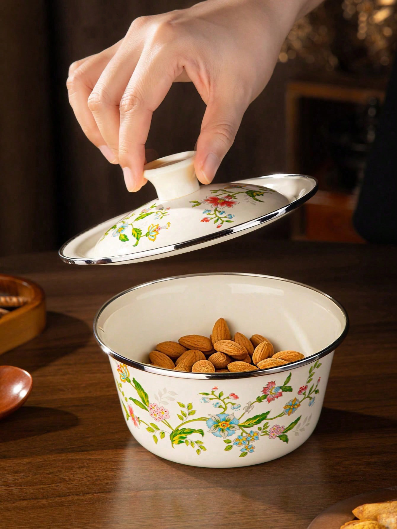 1pc Enamel-patterned rice bowl – Dim Sum Basket Bewertung und Preis