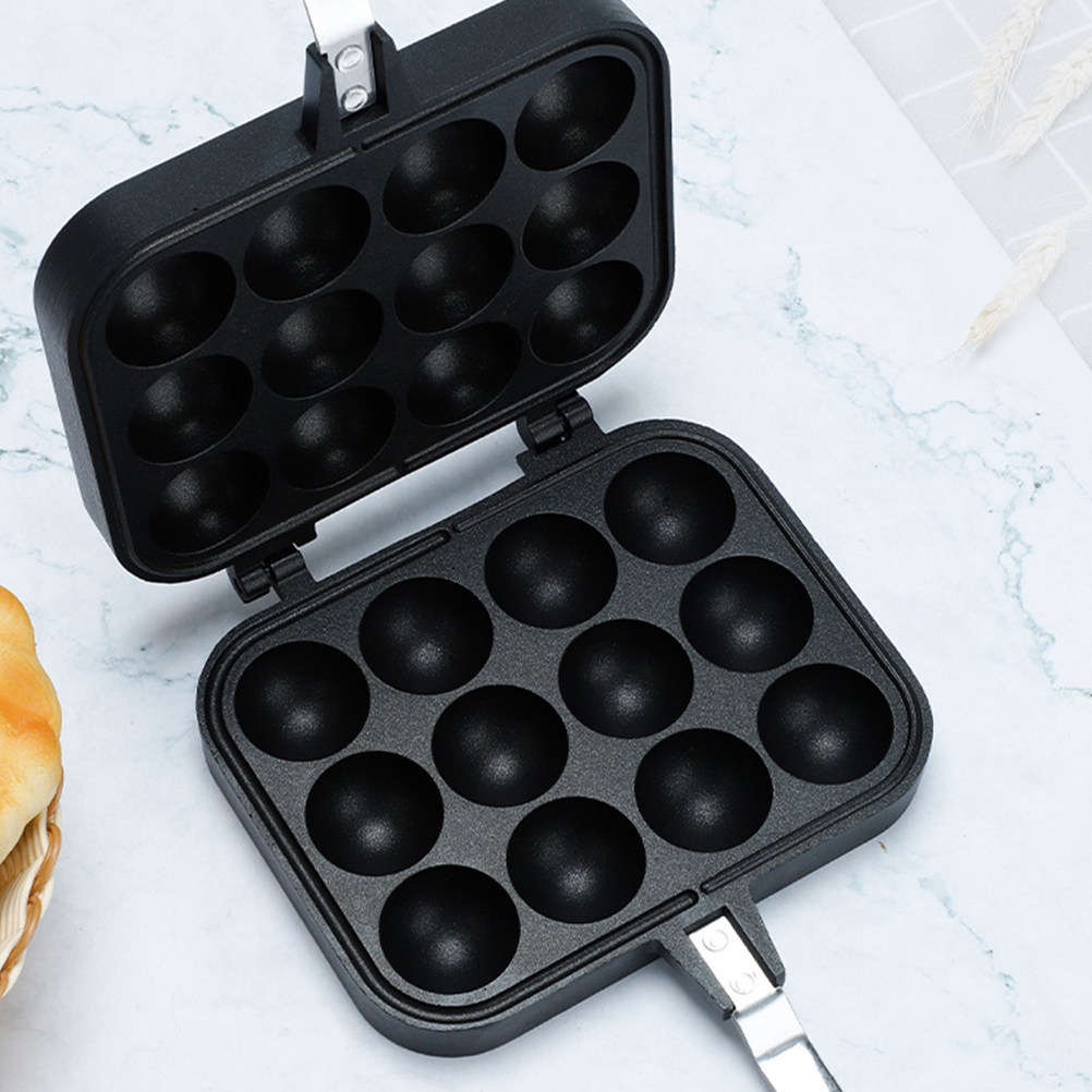 Household Egg Pan 12-Holes Non – Takoyaki Grill Plate Bewertung und Preis