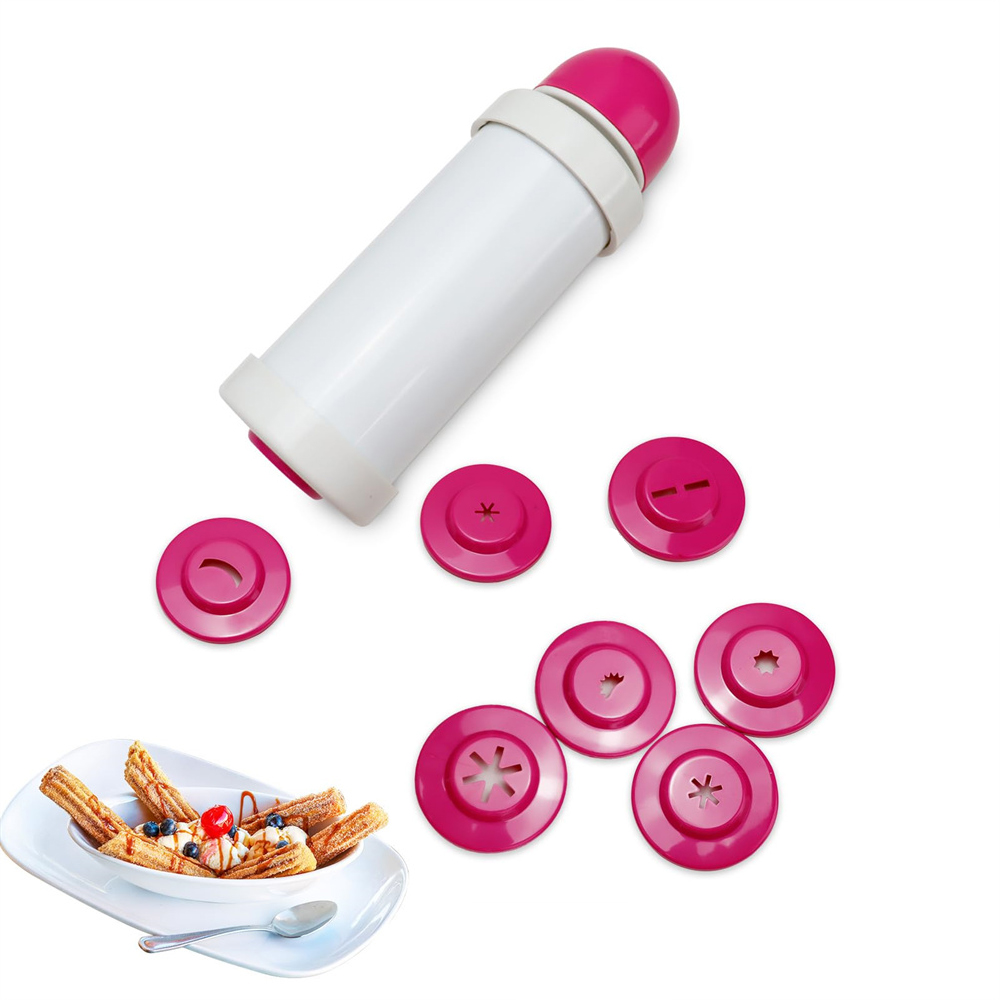 DIY Manual Cookie Press Maker  – Churros Maker Gun Bewertung und Preis