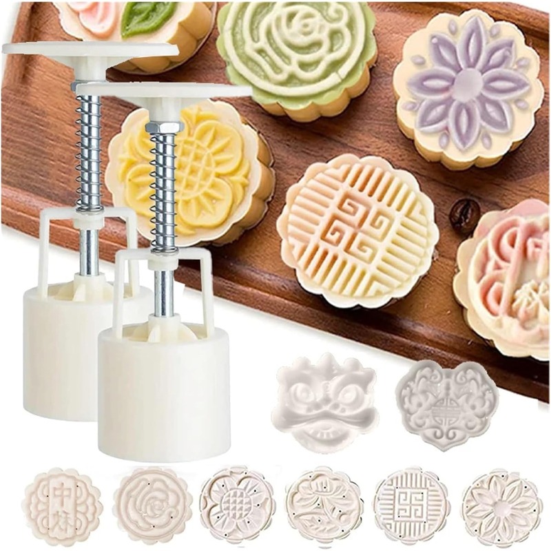 Mooncake Mold Plastic Hand-Pre – Bunny Cake Mold Bewertung und Preis