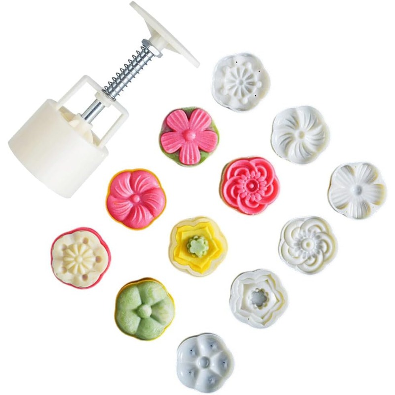 Mooncake Mold Plastic Hand-Pre – Bunny Cake Mold Bewertung und Preis
