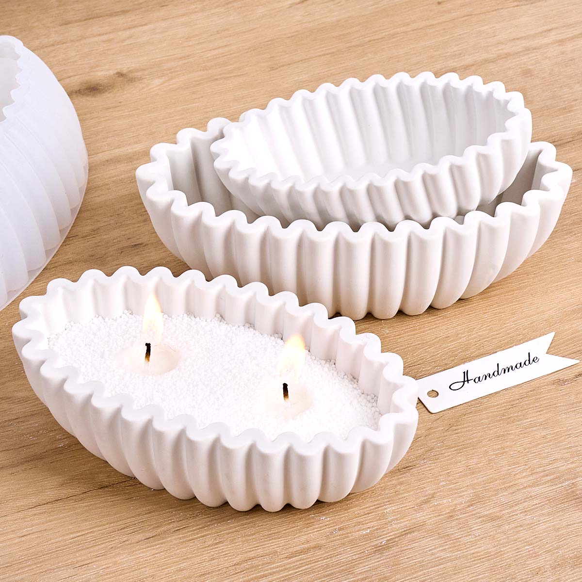 S/M/L Oval Striped Storage Bow – Potsticker Mold Bewertung und Preis