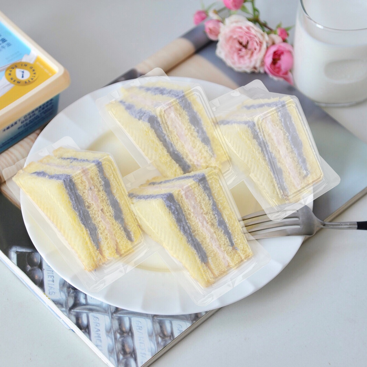100pcs Sandwich Box Portable D – Spring Roll Wrapper Bewertung und Preis