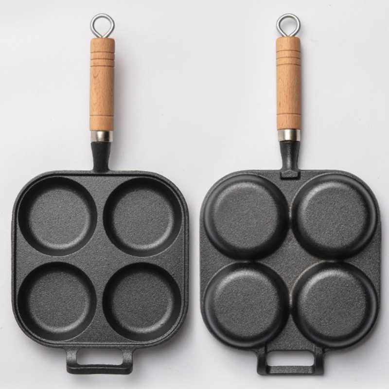 JUSTINLAU 2/4-Hole Omelette Po – Cast Iron Corn Bewertung und Preis