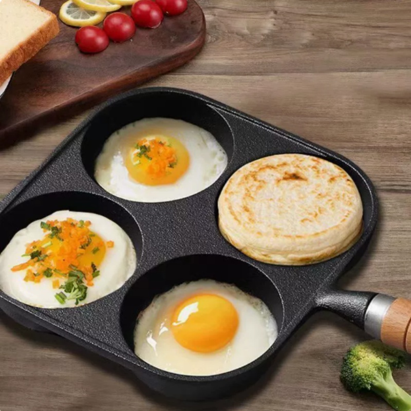 JUSTINLAU 2/4-Hole Omelette Po – Cast Iron Corn Bewertung und Preis