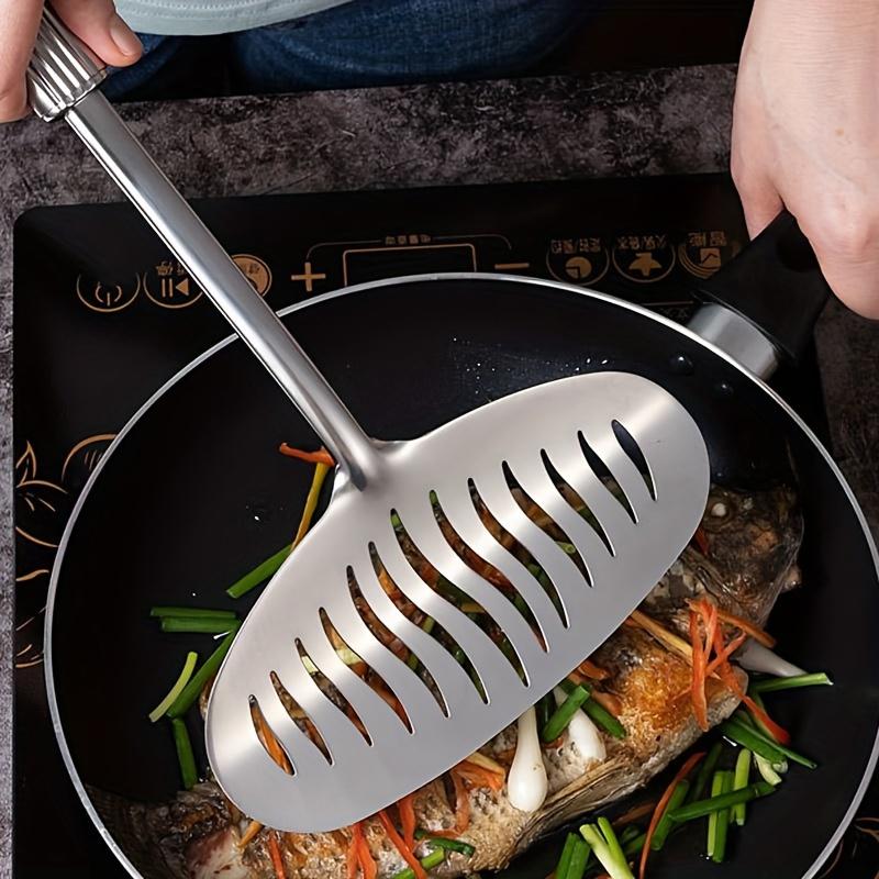 1PC Large Stainless Steel Fish – Okonomiyaki Spatula Bewertung und Preis