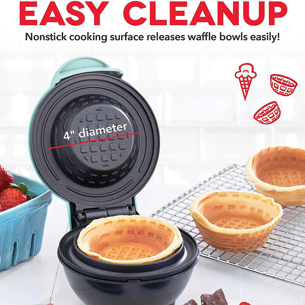New Mini Waffle Bowl Maker 110 – Egg Waffle Pan Bewertung und Preis