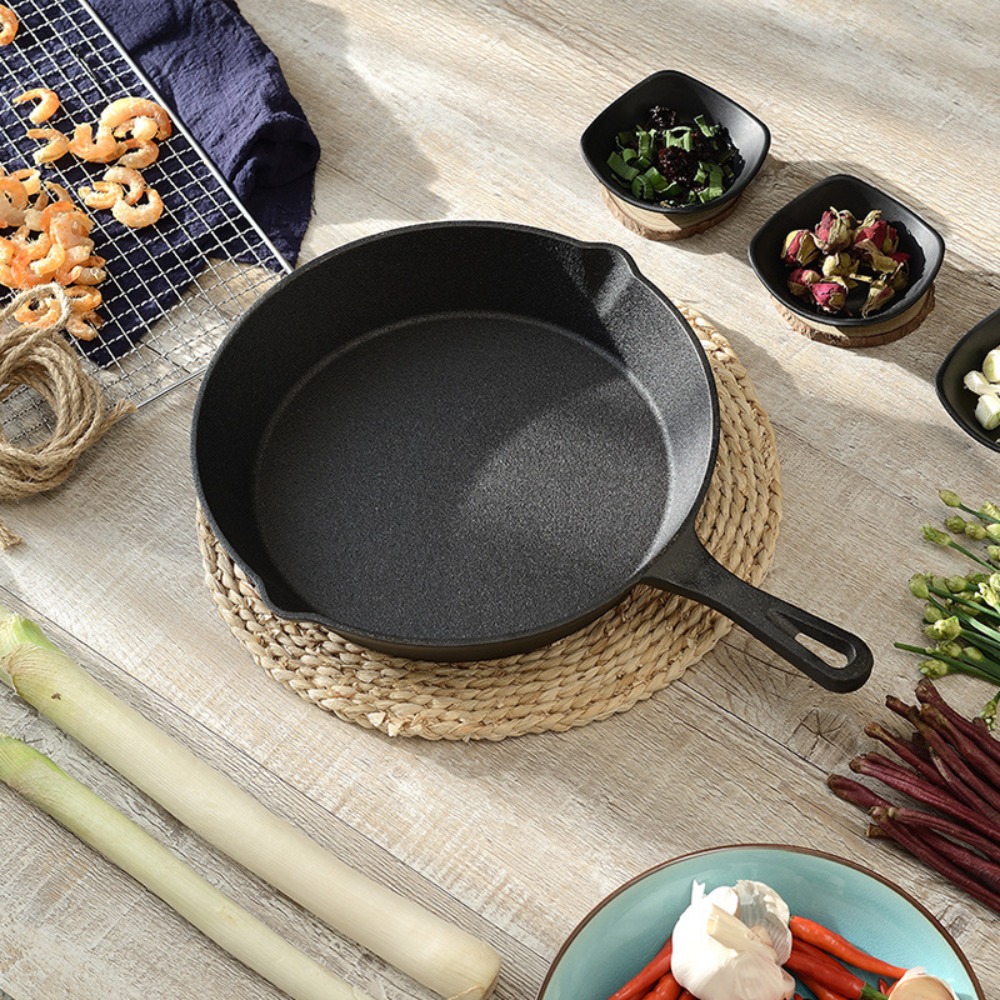 Cast Iron Uncoated Frying Pan  – Cast Iron Corn Bewertung und Preis