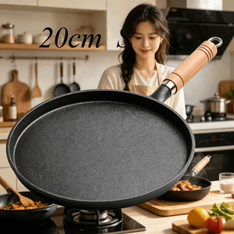 20cm Cast Iron Skillet Wooden  – Cast Iron Corn Bewertung und Preis