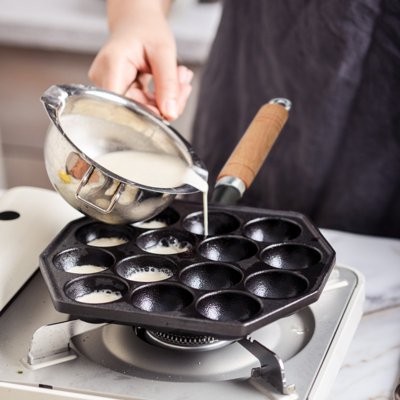 Cast Iron Takoyaki Pan – No-Co – Takoyaki Grill Plate Bewertung und Preis