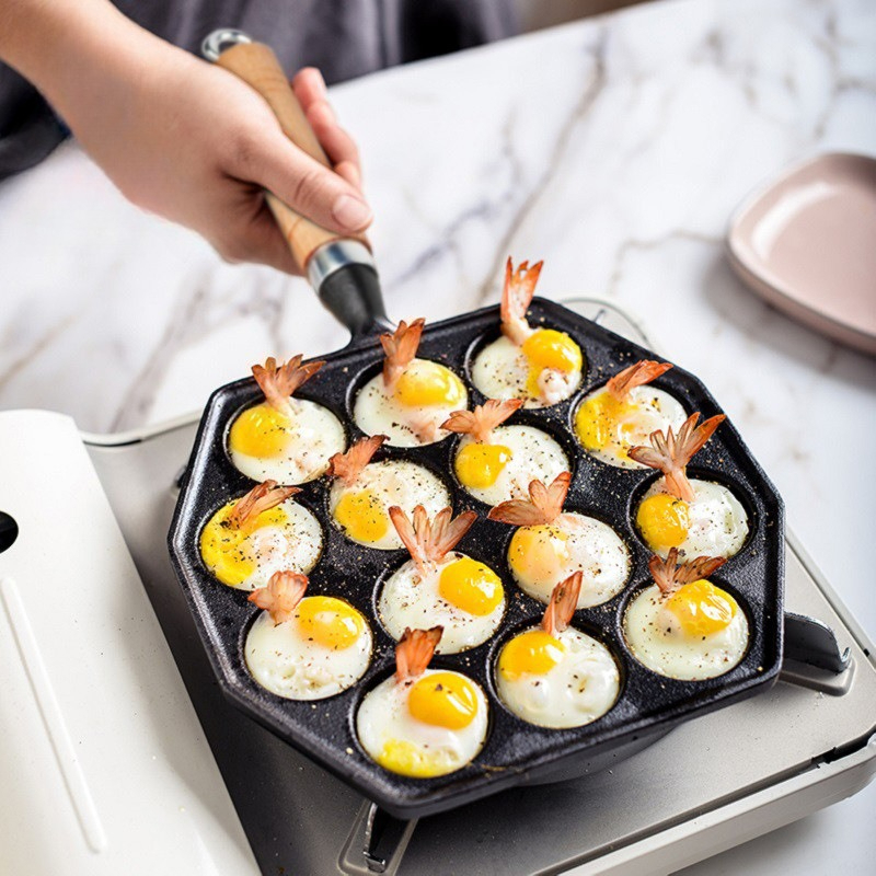 Cast Iron Takoyaki Pan – No-Co – Takoyaki Grill Plate Bewertung und Preis